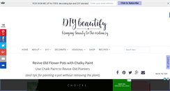 Desktop Screenshot of diybeautify.com